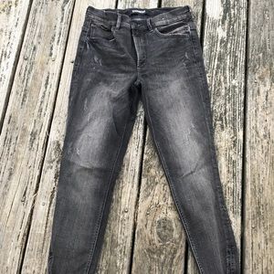 express, black charcoal jeans